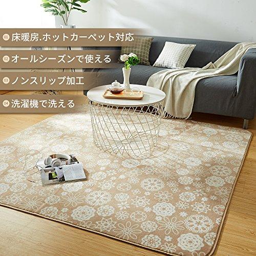 【VK Ingeroom】カーペット ラグ 極厚25mm 約3畳 抗菌防臭 Amazon | VK Ingeroom カーペット ラグ 極厚25mm 約3畳 厚手
