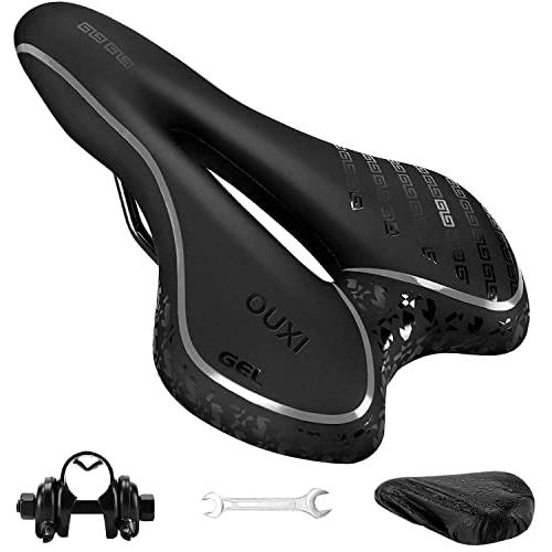 OUXI 自転車サドル お尻が痛くない クッション 超肉厚 低反発