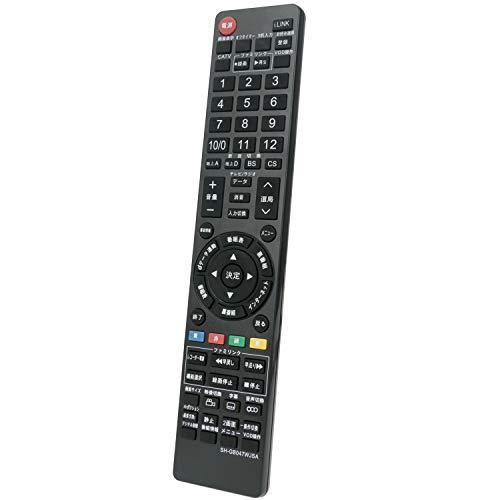 AULCMEET 液晶テレビ用リモコン fit for シャープGB047WJSA GA826WJSA GA716WJSA GA661WJSA | 