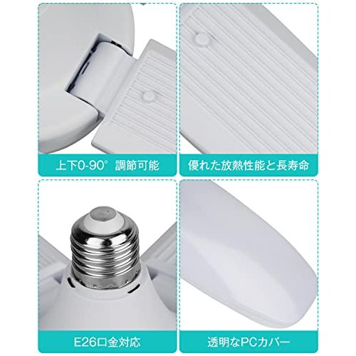 Jornarshar ペンダントライト ガレージライト LEDライト屋内 100W 2個