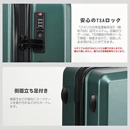 タビトラ] スーツケース キャリーケース 機内持込 ファスナーフレーム