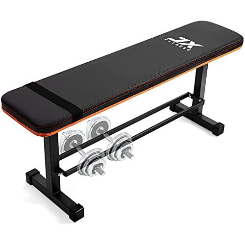 JX FITNESS 多機能フラットウェイトベンチ トレーニングベンチ シット