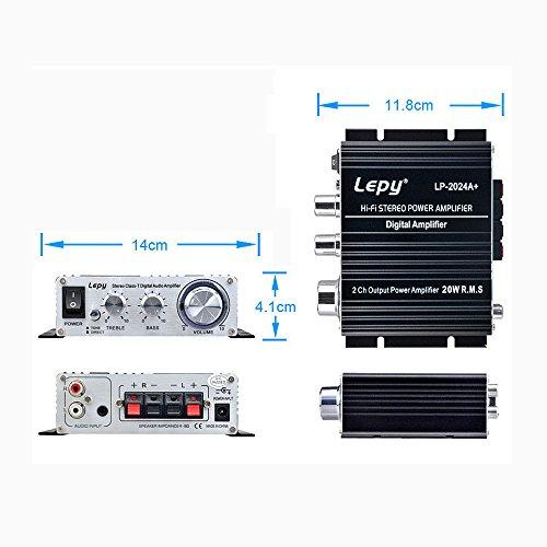 Lepy デジタルアンプ LP-2024A + Tripath TA2024 12V 5Aアダプター付属