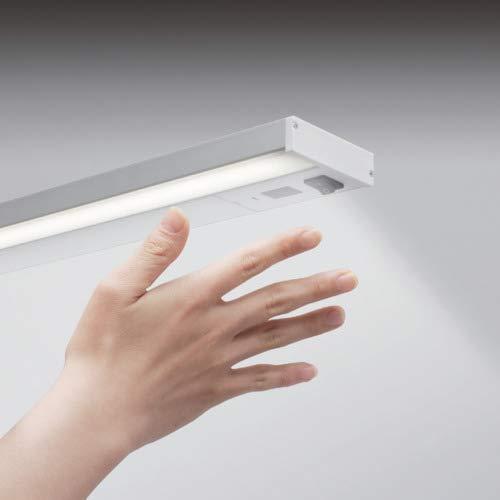 アイリスオーヤマ LEDキッチン手元灯 棚下専用 昼白色 センサー付