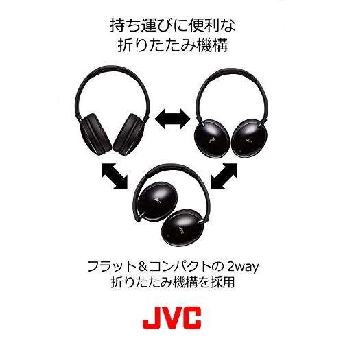 JVC HA-S88BN ノイズキャンセリングヘッドホン Bluetooth・NFC対応