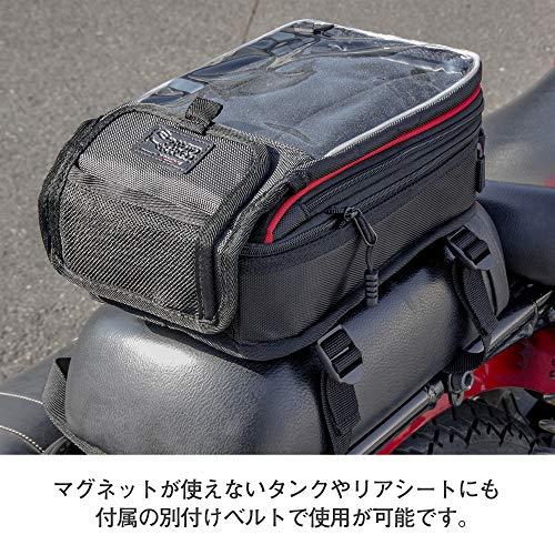 コミネ(KOMINE) バイク用 ツーリングタンクバッグ 5.2~7.8L SA-214 814