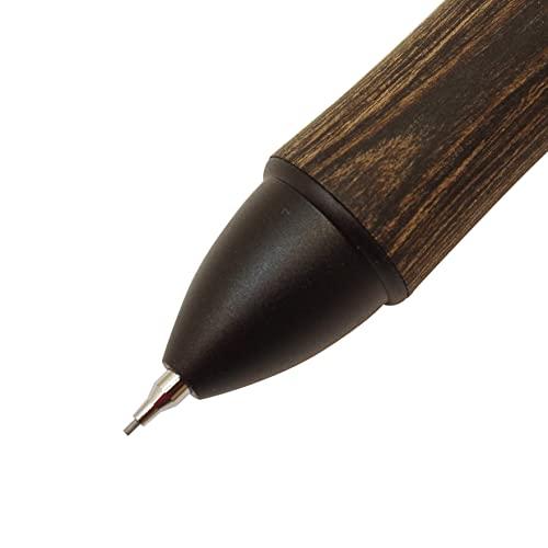 Pilot 4+1 ウッド/Wood ダークブラウン BKHFW2SRDBN 最大φ 14.1mm 全長