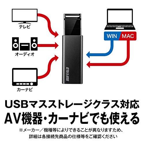 バッファロー USBメモリ 32GB ノックスライド式 USB3.2(Gen1)/3.1(Gen