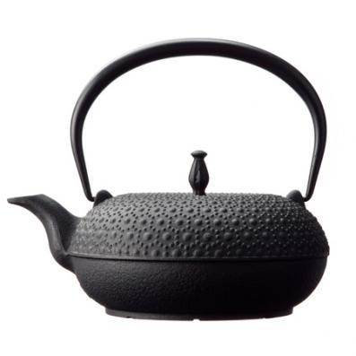 【南部鉄】【盛栄堂】【及源鋳造】鉄瓶 東雲亀甲 1.0L IH対応   【送料無料】【200VIHクッキングヒーター対応】787-540の画像