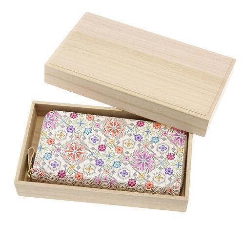 【ご予約品】【送料無料】【smtb-TD】【tohoku】【浅草文庫】浅草文庫革 花菱ラウンド束入_7