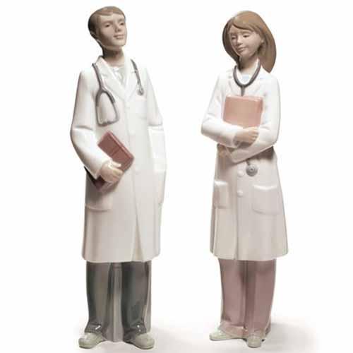LLADRO（リヤドロ） 【リヤドロ社】NAO すてきなドクター【送料無料