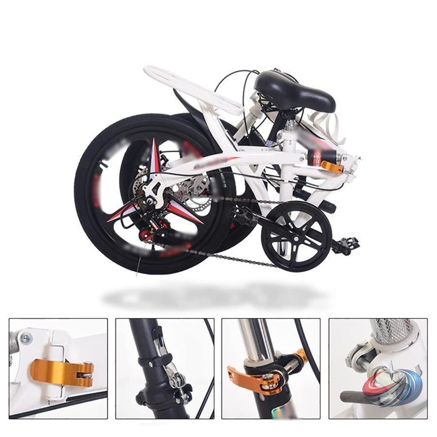 折りたたみ自転車 ２０インチ 衝撃吸収 軽量合金 ダブルブレーキ ピークル 通勤コミューターに便利 乗り心地を意識した設計 折りたたみで収納もしやすい
