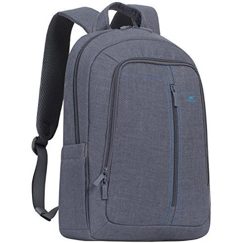 【〜6/6まで出品】 RIVACASE （リヴァケース）15.6インチ・ラップトップPC用リュック（バックパック）、スリムで軽量、防水生地使用、色はグレー 【1563176764】(10189円)
