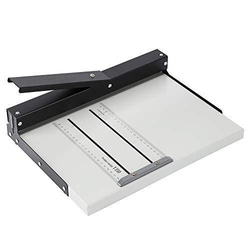 NEWTRY マーキングプレス機 マニュアル 手動 インデントマシン 紙折り目機 業務用 高精密 文書、名刺、写真、招待状などの背を作る A3+ 折り跡35cm