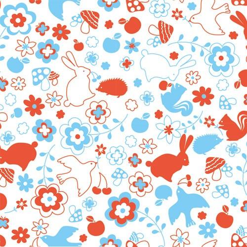 ササガワ タカ印 包装紙 デザインペーパー レトロガーリー 半才判 50枚 1セット Zakka屋 通販 Yahoo ショッピング