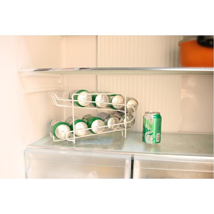 350ml 缶 飲料収納ラック ビール 10缶収納 コロコロ 缶 ストッカー ディスペンサー ホルダー 収納 転がる 冷蔵庫収納 庫内 ラック 卓上収納 前出し Dar Bee 雑貨やぁ Com 通販 Paypayモール