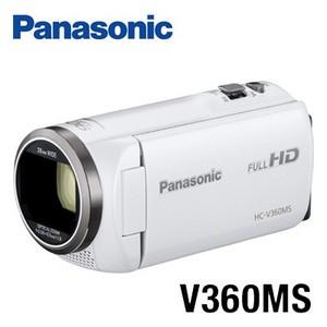 パナソニック HC-V360MS-W ホワイトデジタルハイビジョンビデオカメラ 16GBメモリー内蔵 (送料無料） 雑貨やぁ!com - 通販
