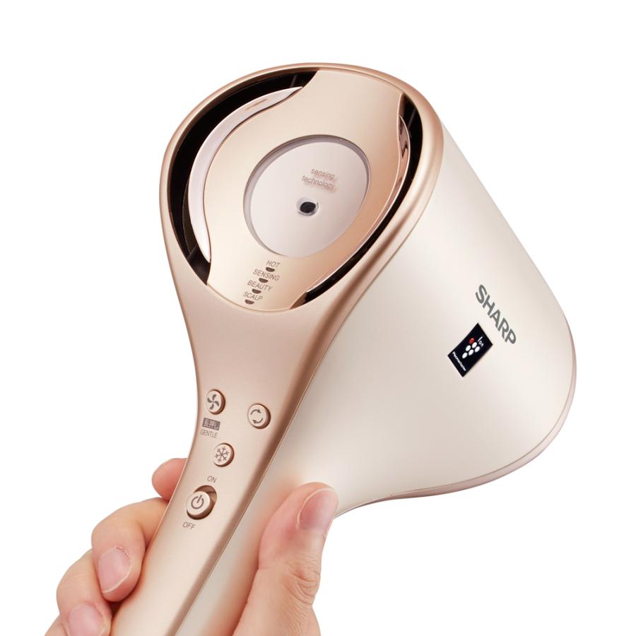 シャープ ドライヤー IB-WX3-N プラズマクラスター速乾 リネンゴールド 楽天市場】ドライヤー シャープ IB-WX3-N リネンゴールド