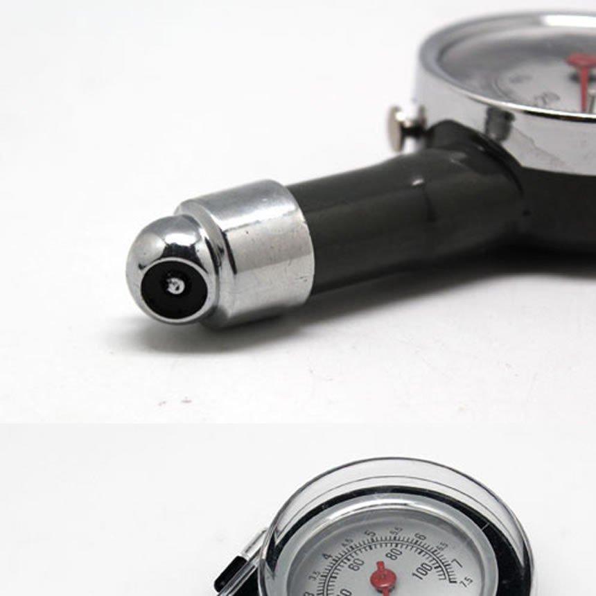 タイヤ 空気圧計 空気 圧力 計 オートバイ 自転車 トラック 計測器