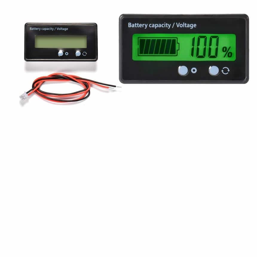 バッテリーモニター バッテリーチェッカー 電圧計 残量計 Lcd表示 埋め込み 車 船 キャンプtecc Batmonit メール便発送 雑貨やぁ Com 通販 Paypayモール