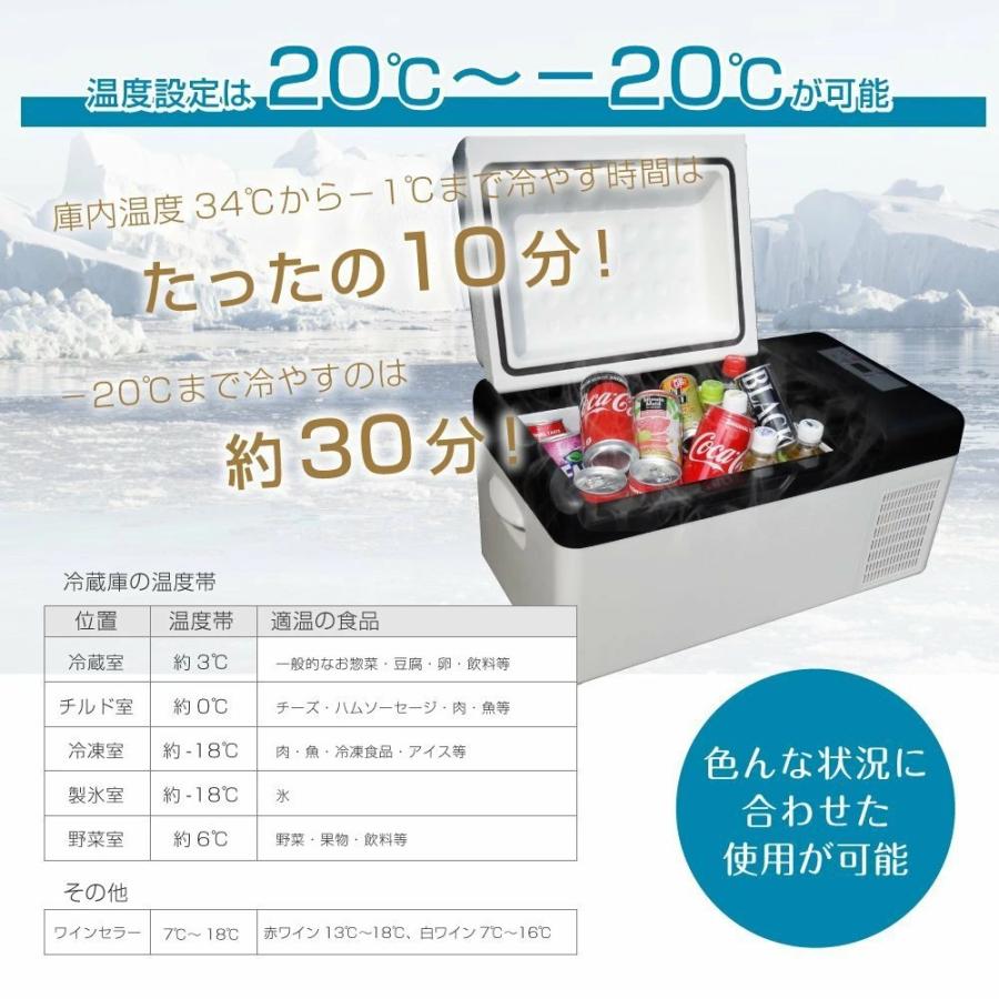 クーラーボックス VERSOS ベルソス VS-CB020 約20ℓ車載対応保冷庫　20Lタイプ　設定温度-20～20℃ホワイト キャンプ アウトドア クーラーボックス VERSOS ベルソス VS-CB020 約20ℓ車載対応保冷庫 20L