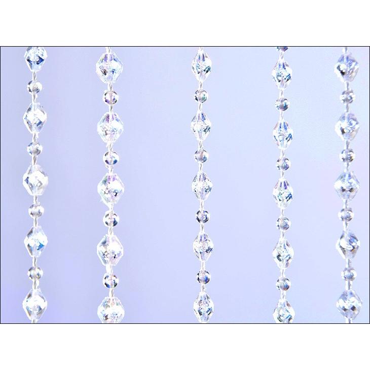 キラキラ ビーズのれん ビーズカーテン ミニアングラー クリア Cat 0570cl 雑貨屋フリー 通販 Yahoo ショッピング