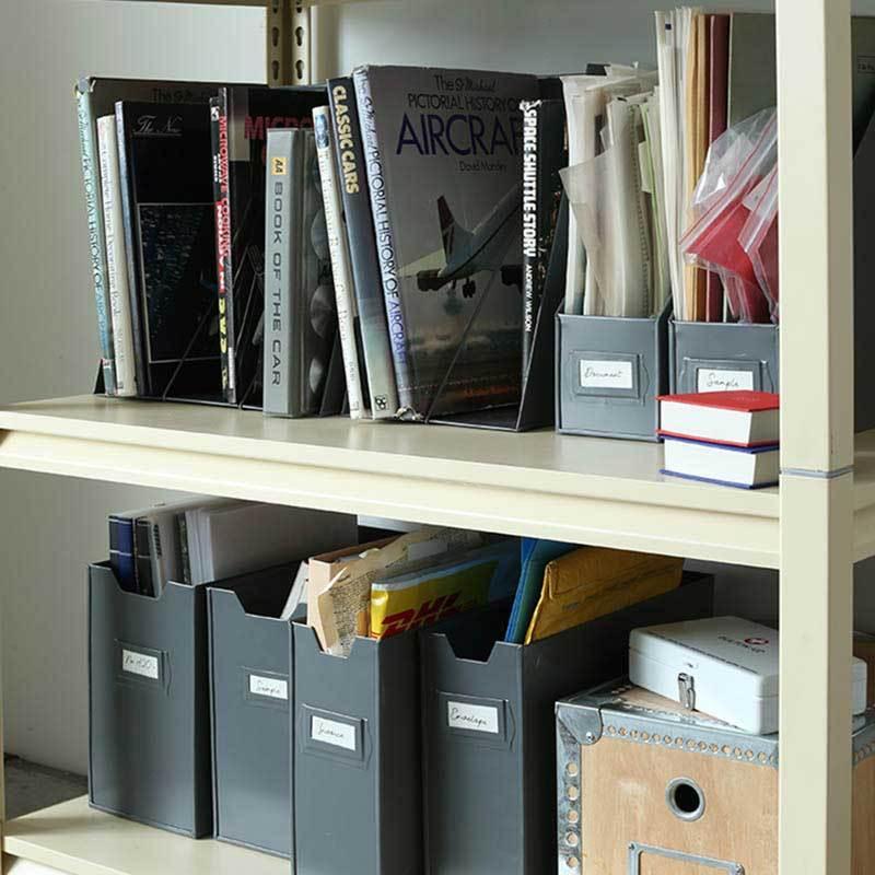 ファイル ボックス M ダルトン Dulton ファイルスタンド ブックスタンド 収納ケース ファイル 雑誌 収納 棚 Dt D 09m Gy 雑貨屋フリー 通販 Yahoo ショッピング