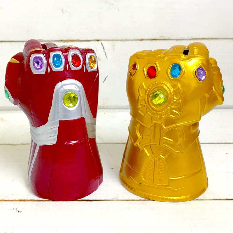 送料込 アベンジャーズ最強貯金箱セット アベンジャーズ マーベル サノス ナノガントレット 貯金箱 フィギュア Fn 雑貨屋フリー 通販 Yahoo ショッピング