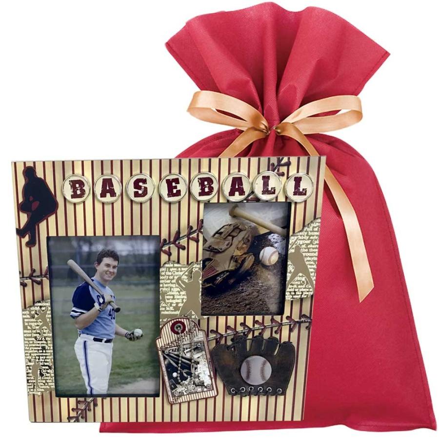 送料込 フォトフレーム ベースボール ギフトセット W おもしろ プレゼント 写真 立て フレーム 野球 雑貨 記念品 卒業記念品 Fn 雑貨屋フリー 通販 Yahoo ショッピング