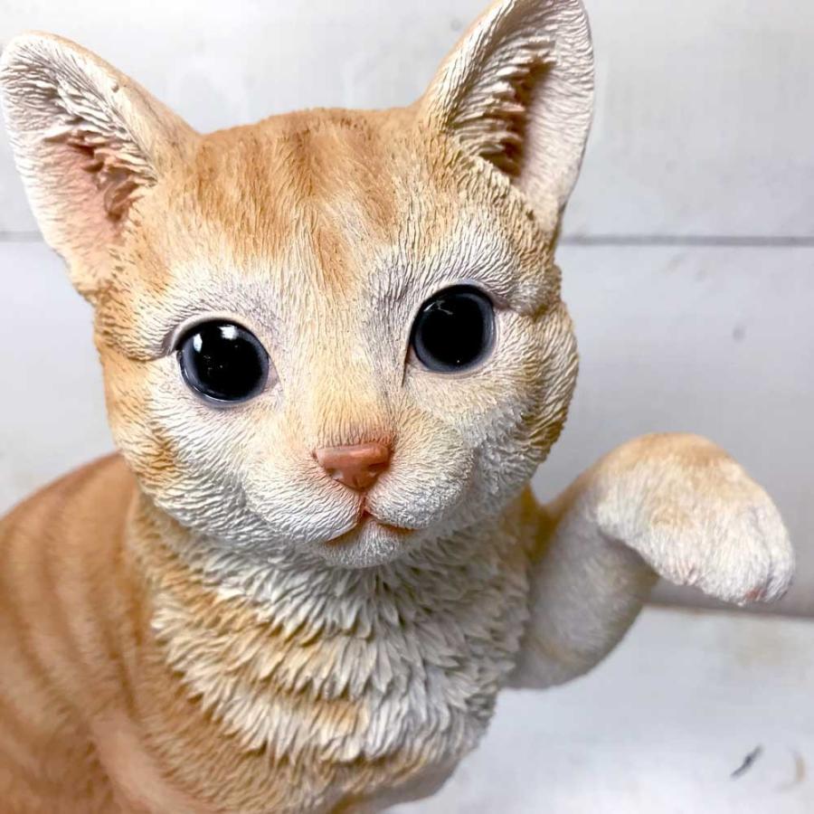 送料込 オーナメント 茶トラ 猫 置物 インテリア 雑貨 プレゼント ガーデニング オーナメント Jas G 5195b 雑貨屋フリー 通販 Yahoo ショッピング