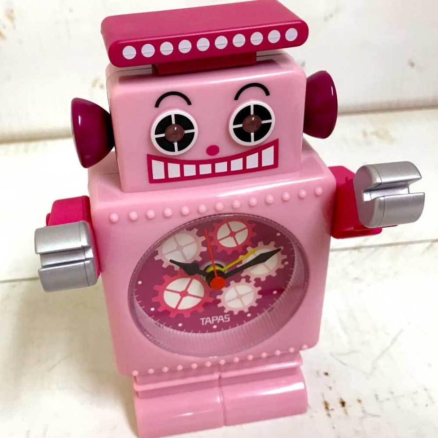 ロボットアラームクロック Ruby 目覚まし時計 子供 ロボット 時計 男の子 女の子 置き時計 アナログ おもしろ雑貨 Kdt K402 R 雑貨屋フリー 通販 Yahoo ショッピング