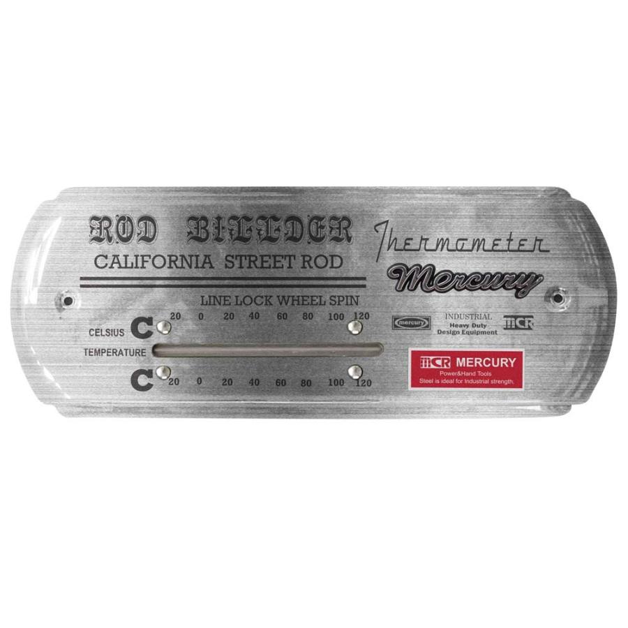 あすつく マーキュリー サーモメーター ワイド スチール Mercury 温度計 アナログ おしゃれ 壁掛け 室温計 アンティーク Key Methwist 雑貨屋フリー 通販 Yahoo ショッピング