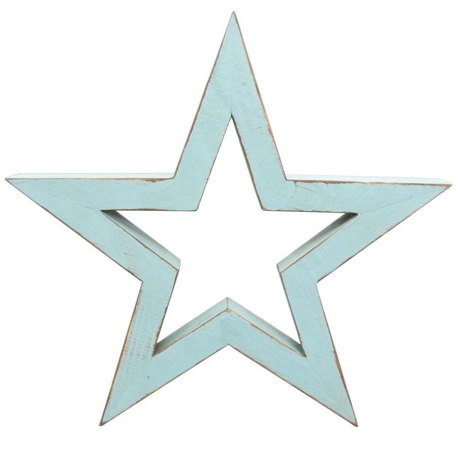 あすつく ウッデンテーブルスター L ブルー 星柄 雑貨 星 インテリア オブジェ 星型 置物 スター Key Wotastll 雑貨屋フリー 通販 Yahoo ショッピング