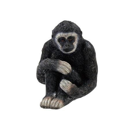 ソリッドオブジェ ミニ シロテテナガザル 置物 猿 アンティーク オブジェ インテリア オーナメント Mw 雑貨屋フリー 通販 Yahoo ショッピング