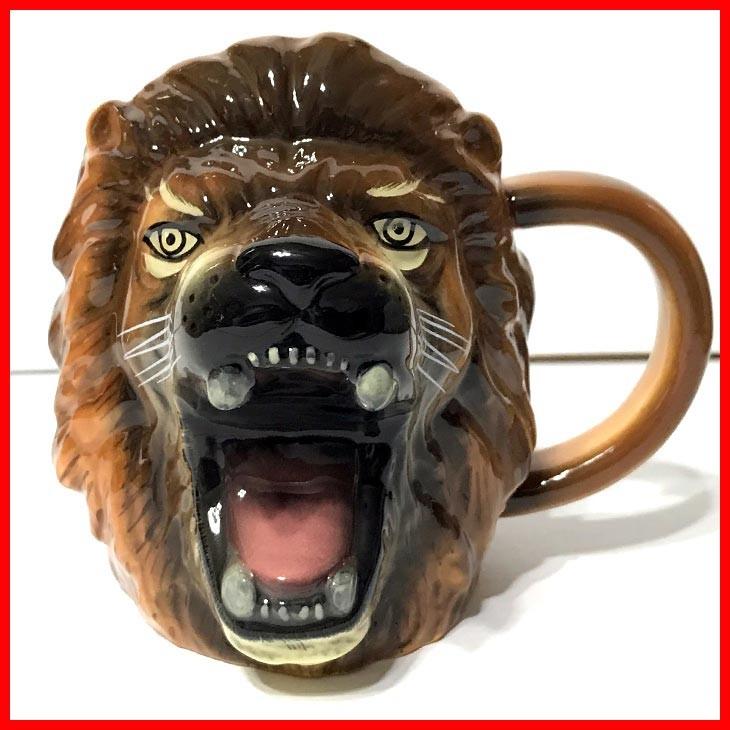 ライオンのマグカップ おもしろ 雑貨 おもしろ プレゼント マグカップ 面白 おもしろグッズ Sa San2675 雑貨屋フリー 通販 Yahoo ショッピング
