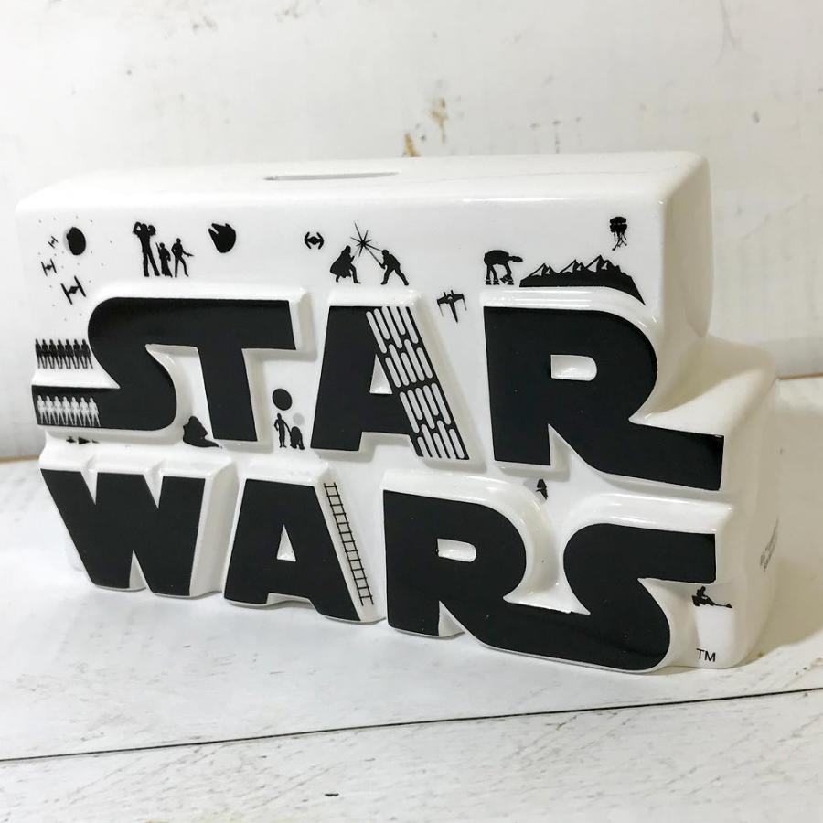 貯金箱 スターウォーズ 貯金箱 Starwars ロゴ スターウォーズ グッズ Sa San2902 雑貨屋フリー 通販 Yahoo ショッピング