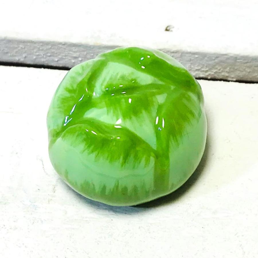 野菜はしおき 芽キャベツ 箸置き 食べ物 野菜 おもしろ かわいい 陶器 Sa San2936 3 雑貨屋フリー 通販 Yahoo ショッピング