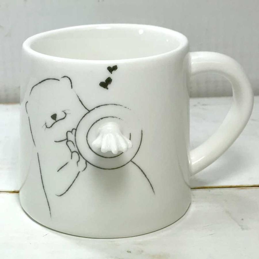 立体動物マグ カワウソ マグカップ コーヒーカップ カップ 面白雑貨 Sa San3155 4 雑貨屋フリー 通販 Yahoo ショッピング