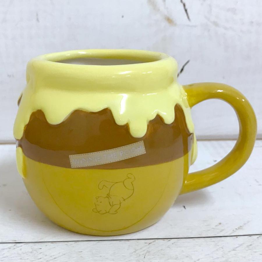 マグカップ ハニーポット ブラウン プーさん 食器 グッズ マグカップ 陶器 ディズニー Pooh Sa San3255 1 雑貨屋フリー 通販 Yahoo ショッピング