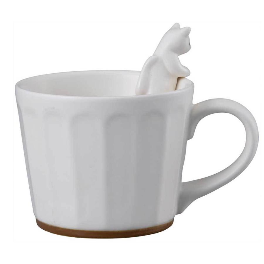 White Zoo フィギュア付きマグ ネコ マグカップ フリーカップ カップ 白 ホワイト かわいい アニマル 動物 Sa San3397 3 雑貨屋フリー 通販 Yahoo ショッピング