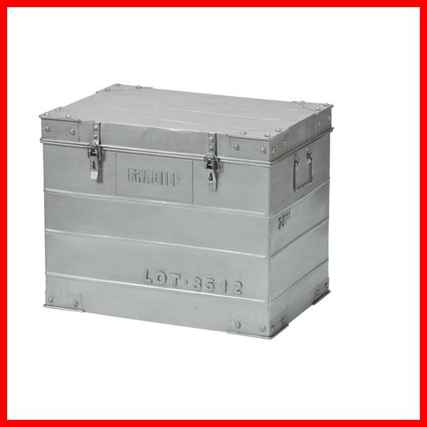 送料無料 コンテナボックス シルバー 収納ボックス 物置 レジャー