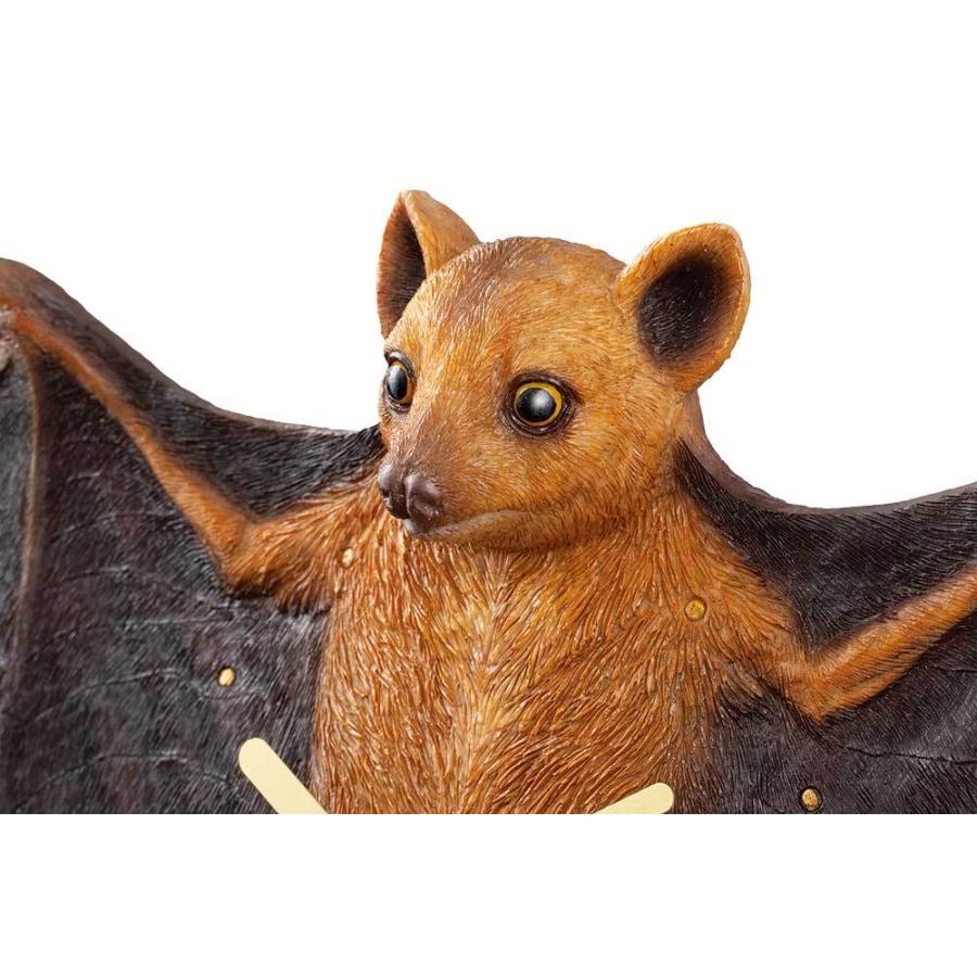 掛け時計 コウモリ 時計 掛け時計 かわいい 壁掛け時計 動物 おもしろ 鳥 蝙蝠 Set Sr 5703 雑貨屋フリー 通販 Yahoo ショッピング