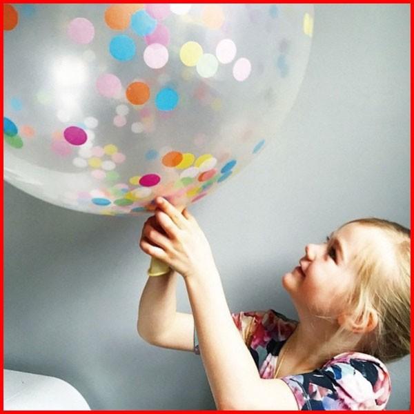 風船 バルーン 紙吹雪 パーティーグッズ 誕生日 パーティー 飾り 結婚式 かわいい おしゃれ Jumbo Confetti Balloons Clear With Multi Sp Jcb1 As 雑貨屋フリー 通販 Yahoo ショッピング