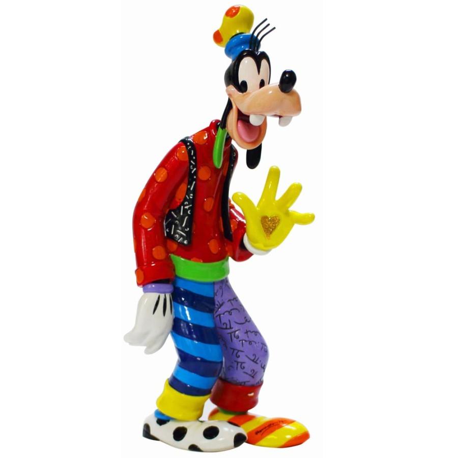 送料無料 Disney Britto Goofy 85th Anniversary グーフィー ディズニー フィギュア 置物 人形 フィギア オブジェ Supersport Tn