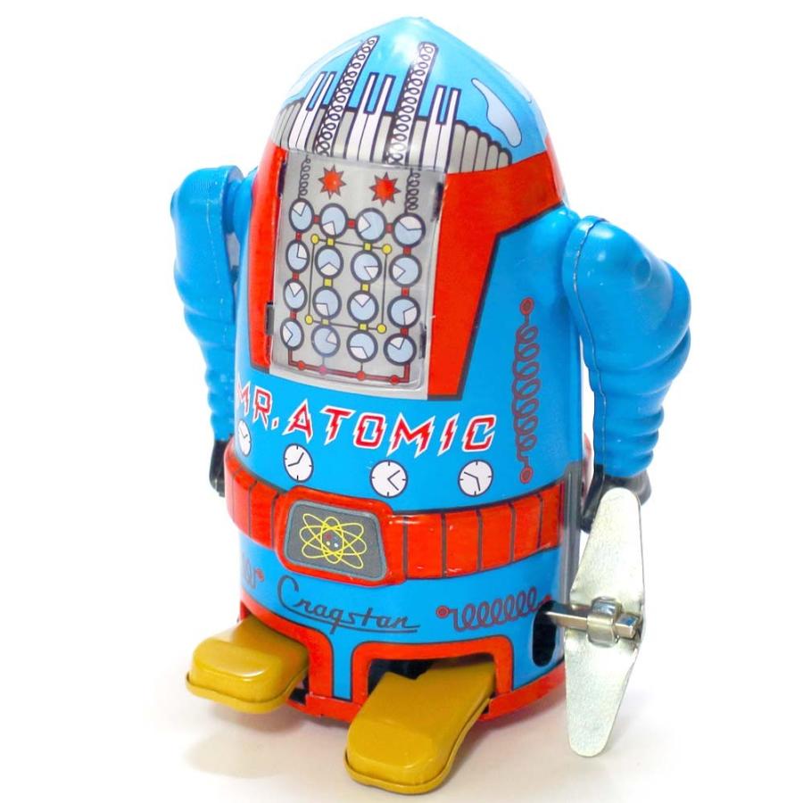ブリキのおもちゃ ゼンマイアトミックロボットbl ブリキ おもちゃブリキ ロボット ぜんまい 玩具 アンティーク レトロ Te Ts 221b 雑貨屋フリー 通販 Yahoo ショッピング