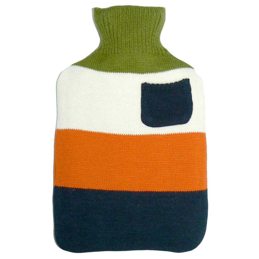 ホットウォーターボトル カラーボーダー ｌ カーキ 湯たんぽ カバー かわいい おしゃれ 湯たんぽカバー あったかグッズ 足 温める グッズ 防寒 冷え性 対策 Wb l Kh 雑貨屋フリー 通販 Yahoo ショッピング