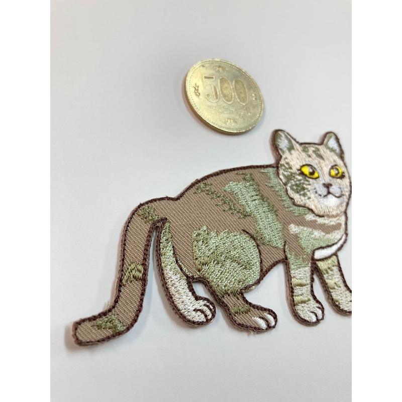 アイロン de ワッペン☆アップリケ！ ねこ 猫 ネコ 刺繍 ワッペンデコ デコレーション リメイク 手作り ハンドメイド｜zakkayakaeru｜03