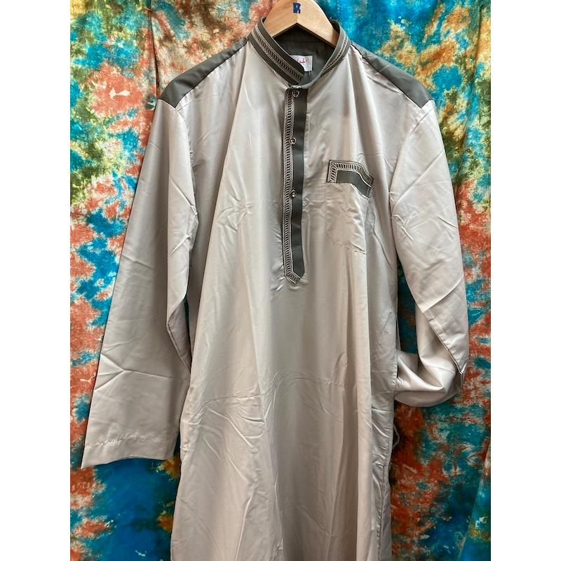 アラブ服メンズカフタン ローブ 身丈142センチ メンズワンピース 2 