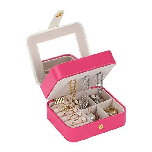 中国 ジュエリーケース 宝石箱 メイクボックス 小物入れ 鏡 ミラー 李