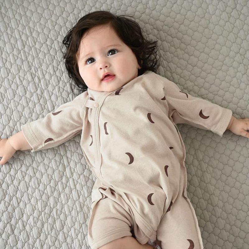 ディズニーピクサートイストーリー 星柄カバーオールロンパース2枚セット ベビー服 長袖ロンパース すぐったレディース福袋 長袖ロンパース